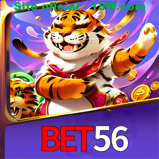 Imagem promocional da Bet56 mostrando a plataforma e suas vantagens